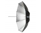 PRIO Standard sølv paraply 100cm